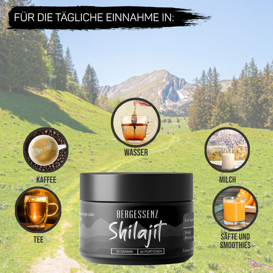 Shilajit 30g aus dem Himalaya-Gebirge