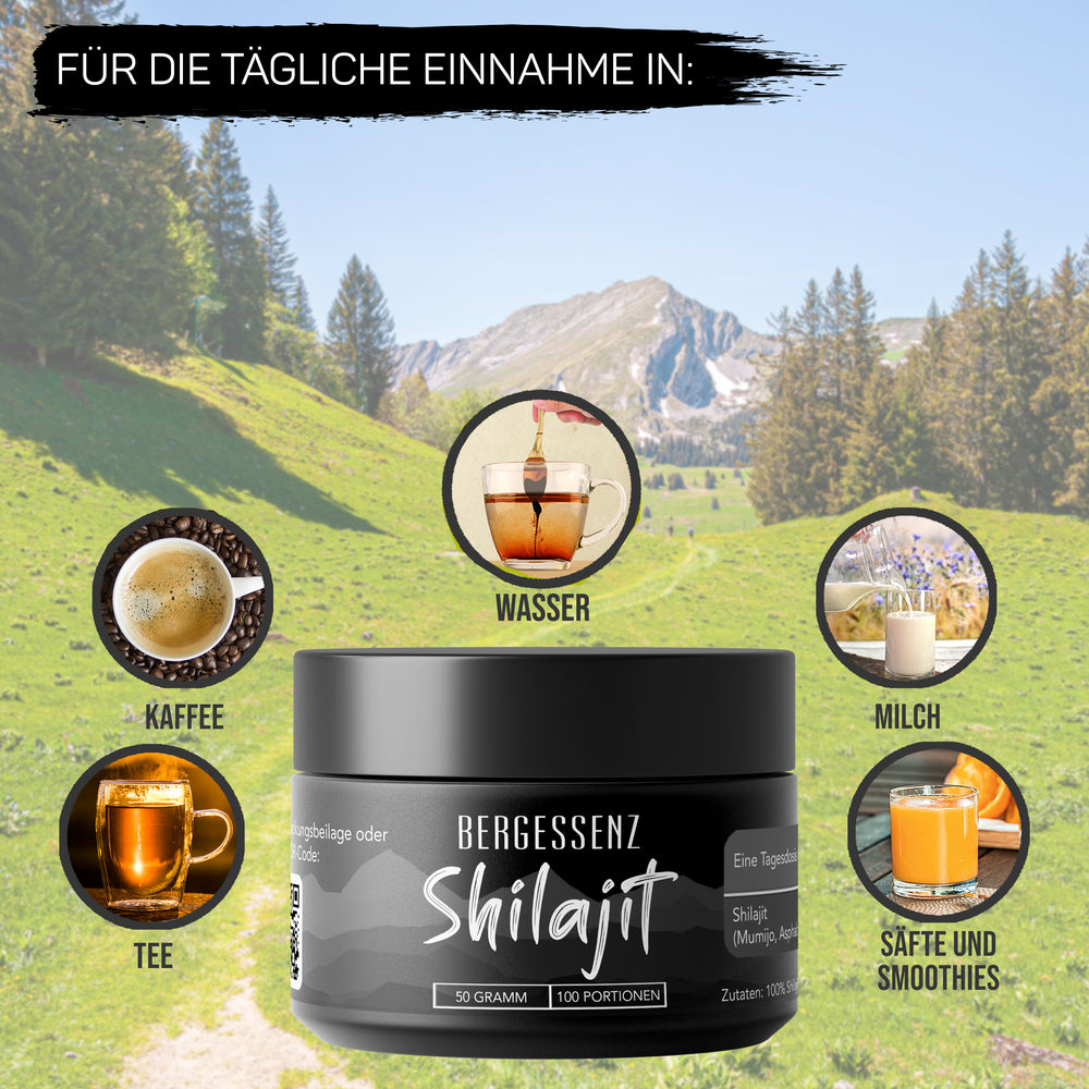 Shilajit 50g aus dem Himalaya-Gebirge
