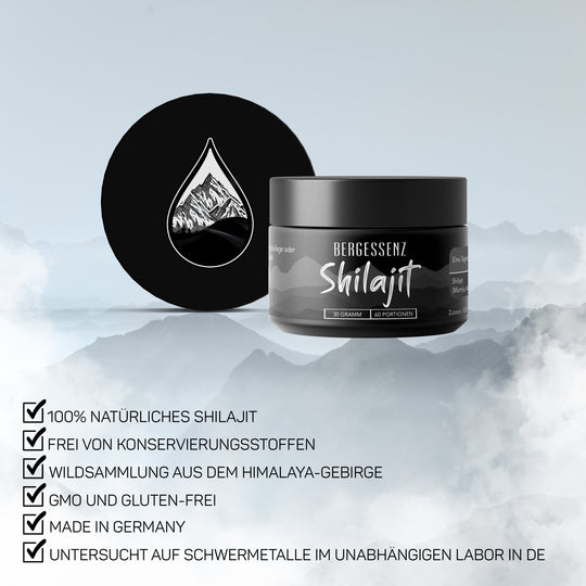 Shilajit 30g aus dem Himalaya-Gebirge